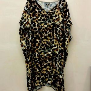 Niche Body Flattering Animal Print Dress